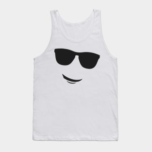 Smiling Face With Sunglasses emoji Tank Top